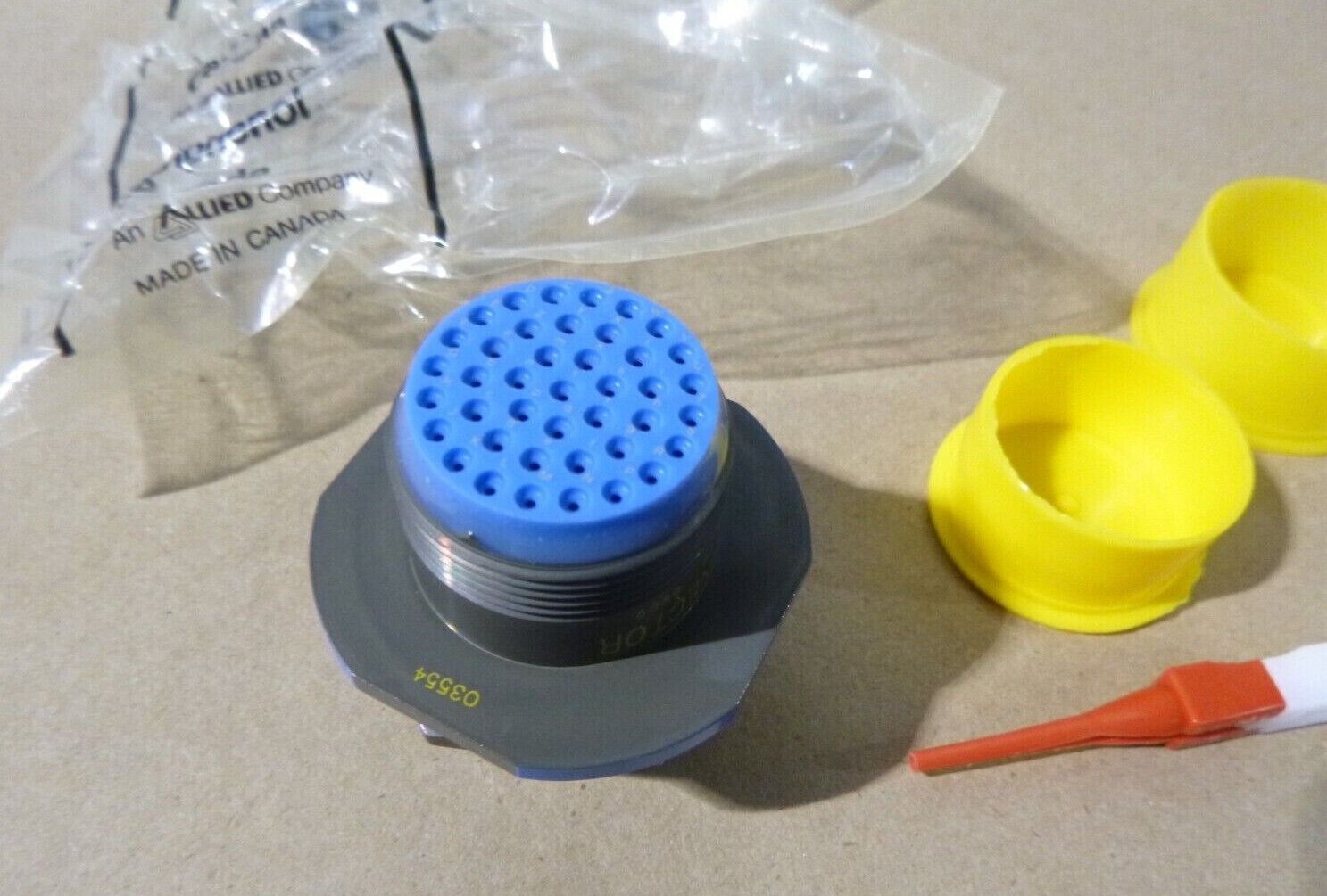 Amphenol Filter Connector 41 Pin Back Shell &amp; Mount Bushing 452-40020-41FN(100) | Electrical MRO Replacement Parts &amp; Components and Commercial Electrical Supplies Company
