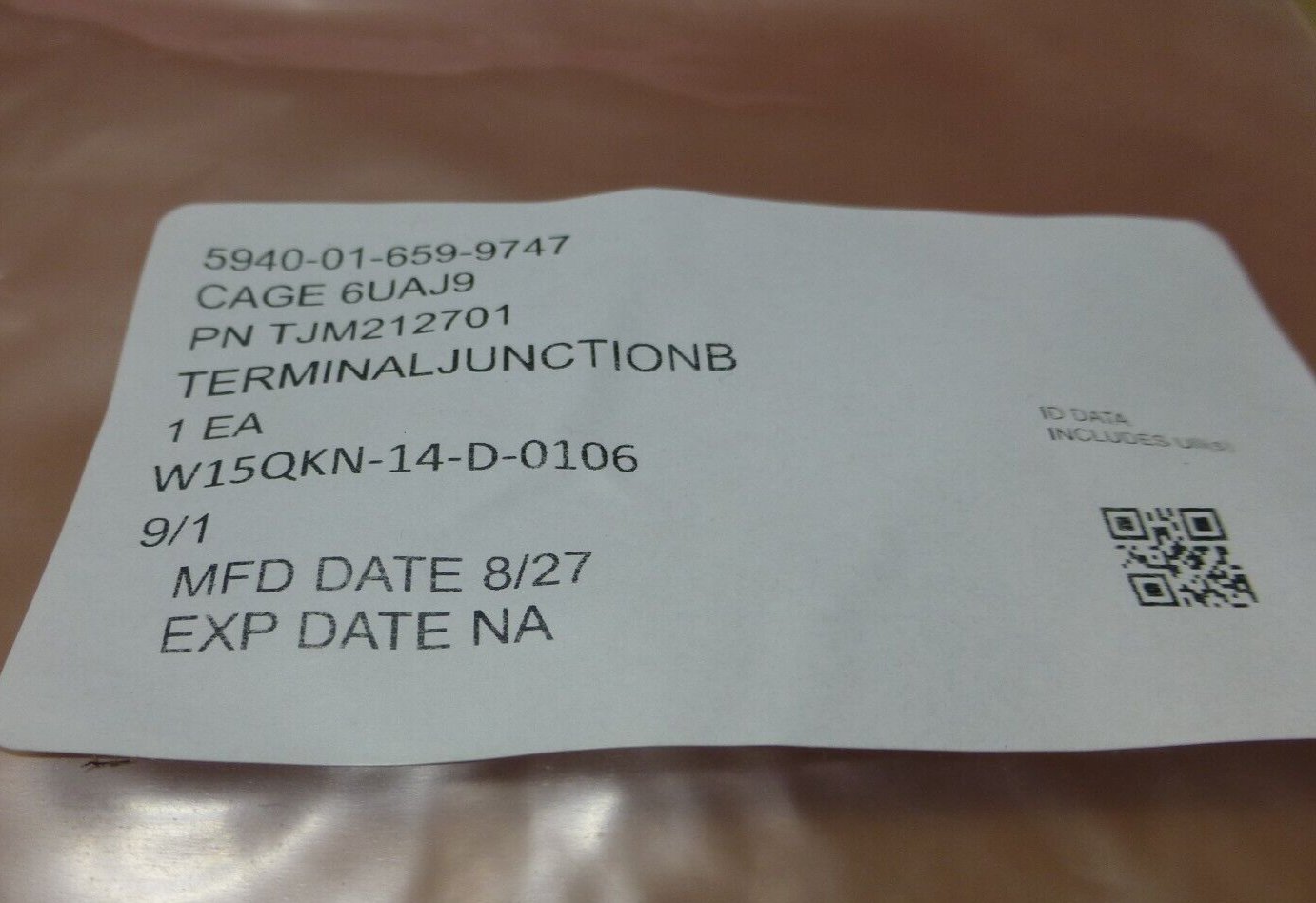 Amphenol TJM212701 Feed Thru Connector Module Size 12 8-Contact 5940-01-659-9747 | Electrical MRO Replacement Parts &amp; Components and Commercial Electrical Supplies Company