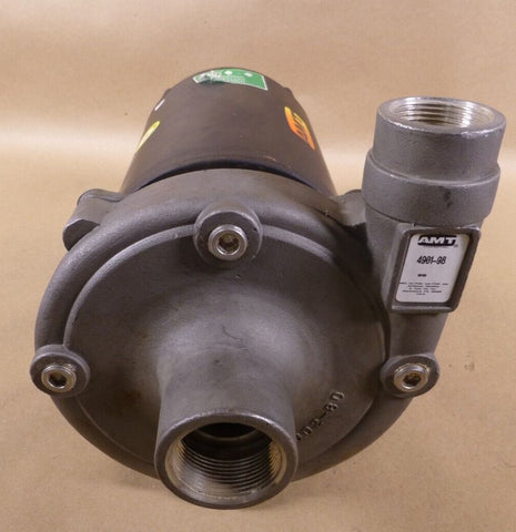 AMT 4901 - 98 Stainless Steel 3HP Centrifugal Pump Motor Driven 3PH 208 - 230/460V - Royal Equipment AMT