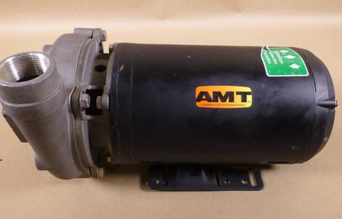 AMT 4901 - 98 Stainless Steel 3HP Centrifugal Pump Motor Driven 3PH 208 - 230/460V - Royal Equipment AMT