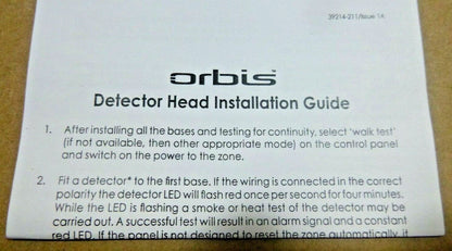 Apollo Orbis Marine 24 Volt CR Heat / Fire Detector ORB-HT-41005-MAR, 95μA | Industrial MRO Replacement Parts, Manufacturing Machine Parts &amp; Components, Heavy Equipment Parts Supplier