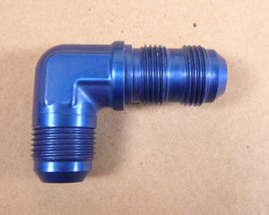 AS1038D12 / AN833 - 12 Elbow 90°, Flared Tube To Flared Bulkhead Fitting 3/4" Tube - Royal Equipment Aeronautical Standards Group