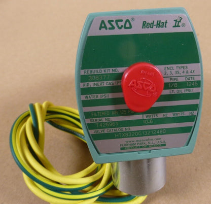 ASCO RED HAT HTX8320G13212480 24/DC MP-C-103 1/8" SOLENOID VALVE T426961 8320 | Industrial MRO Replacement Parts, Manufacturing Machine Parts &amp; Components, Heavy Equipment Parts Supplier