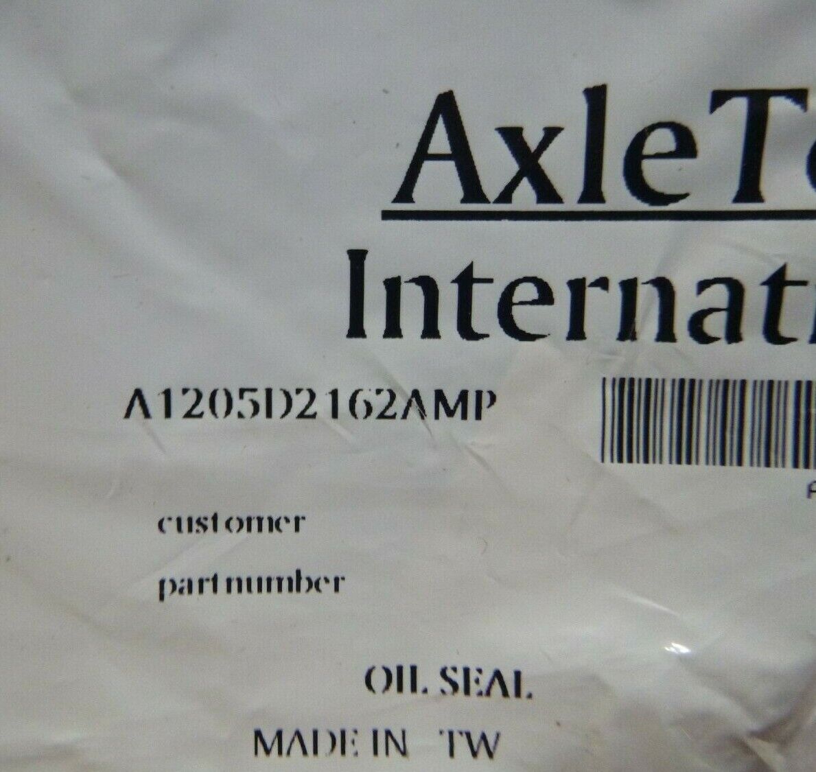 Axletech Int M939 5-Ton Rear Axle Hub Seal A-1205-D-2162, 5330-01-308-0175 | Genuine M35 Military Truck Parts and M939 Cargo Truck Surplus Parts
