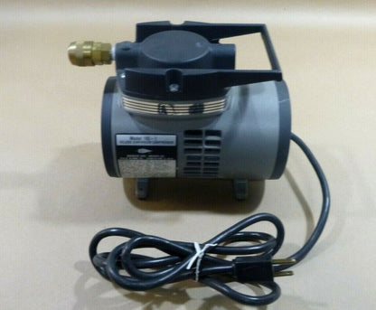 Badger Air Brush Oil-less Diaphragm Air Compressor 180-1, 28 Psi, 1/12 Hp. 115V | Industrial Electric Motors, Pumps &amp; Parts