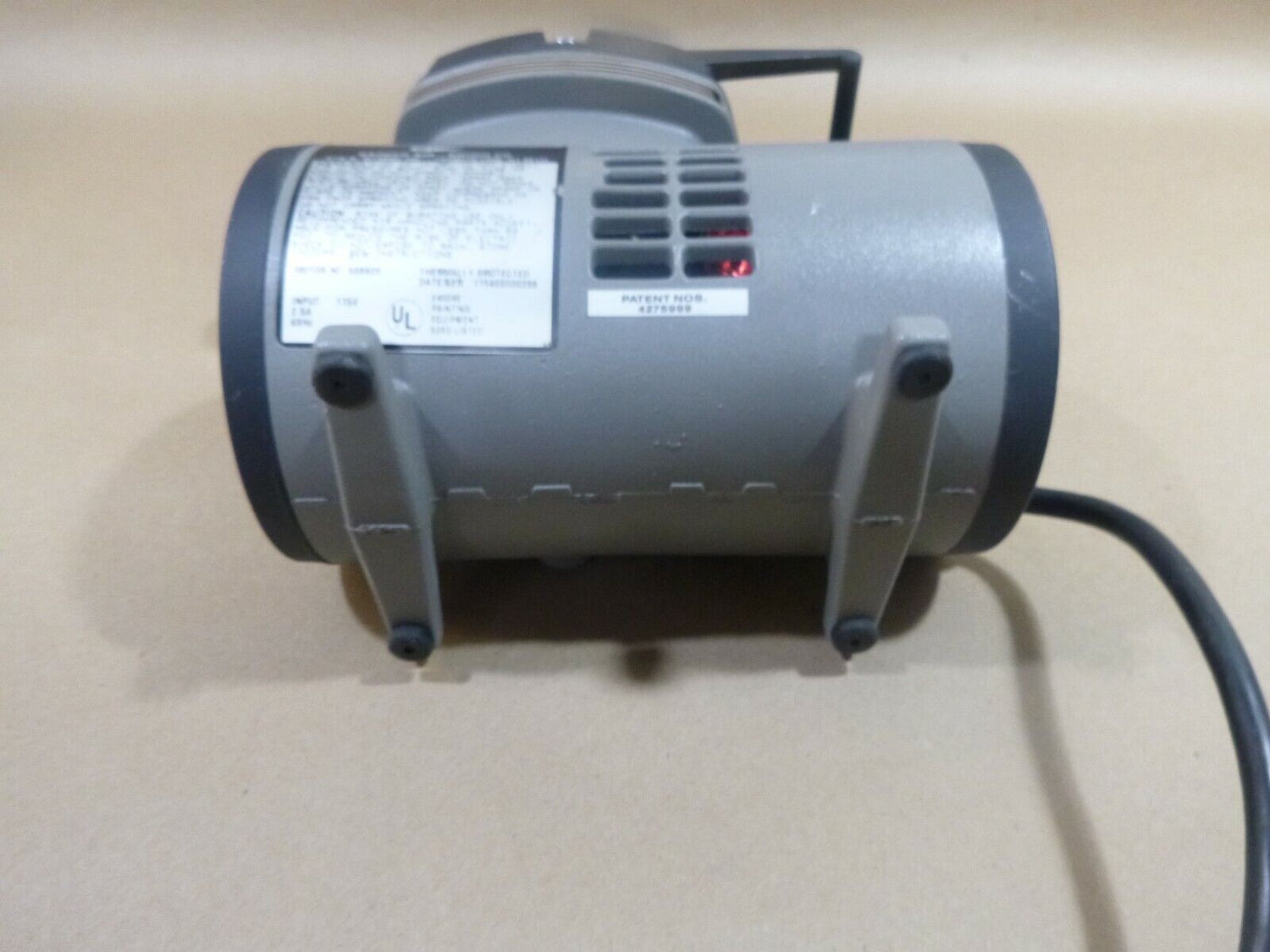 Badger Air Brush Oil-less Diaphragm Air Compressor 180-1, 28 Psi, 1/12 Hp. 115V | Industrial Electric Motors, Pumps &amp; Parts