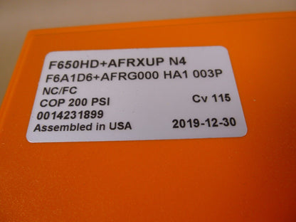 Belimo F650HD+AFRXUP N4 Butterfly Valve Actuator 2" 2-Way CV 115 Valve Actuated | Industrial MRO Replacement Parts, Manufacturing Machine Parts &amp; Components, Heavy Equipment Parts Supplier