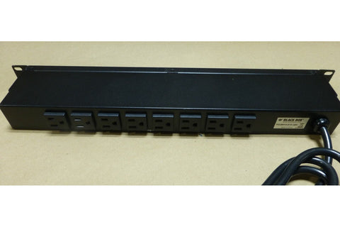 BLACK BOX Corp PDUMH14 - S15 - 120V 15 AMP Horizontal PDU 14 Outlet 5 - 20R POWER - Royal Equipment Black BoxOther Office Equipment