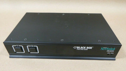 BLACK BOX SW2007A - USB SERVSWITCH SECURE 2 - PORT USB SECURE UNSECURE COMPUTER - Royal Equipment Black Box