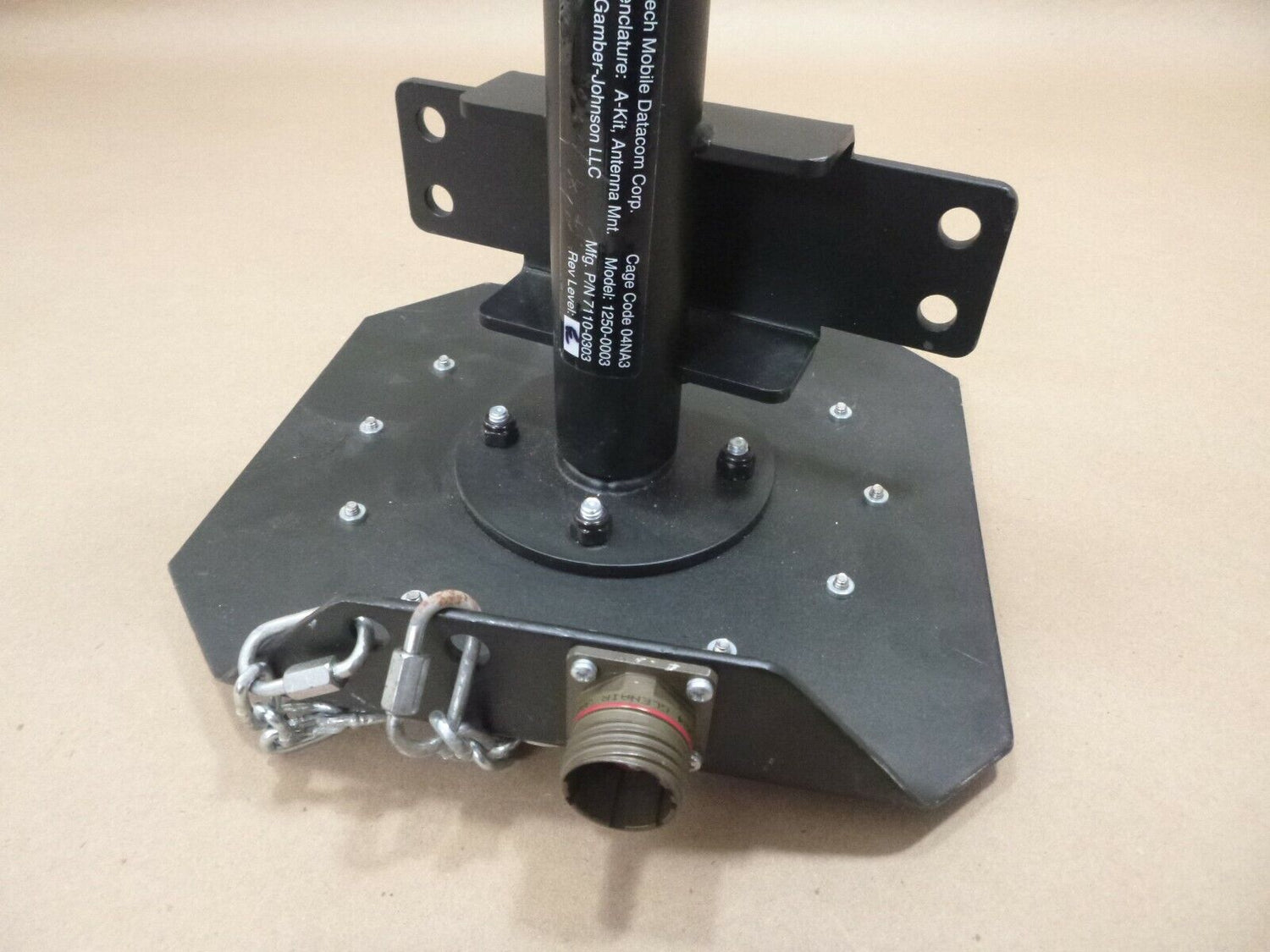 BLUE FORCE TRACKER ANTENNA MOUNT HUMVEE MRAP LMTV FMTV 7110-0303 1250-0003 | Genuine FMTV Replacement Parts, LMTV Parts For Sale and Military Surplus Medium Tactical Vehicle Parts &amp; Components