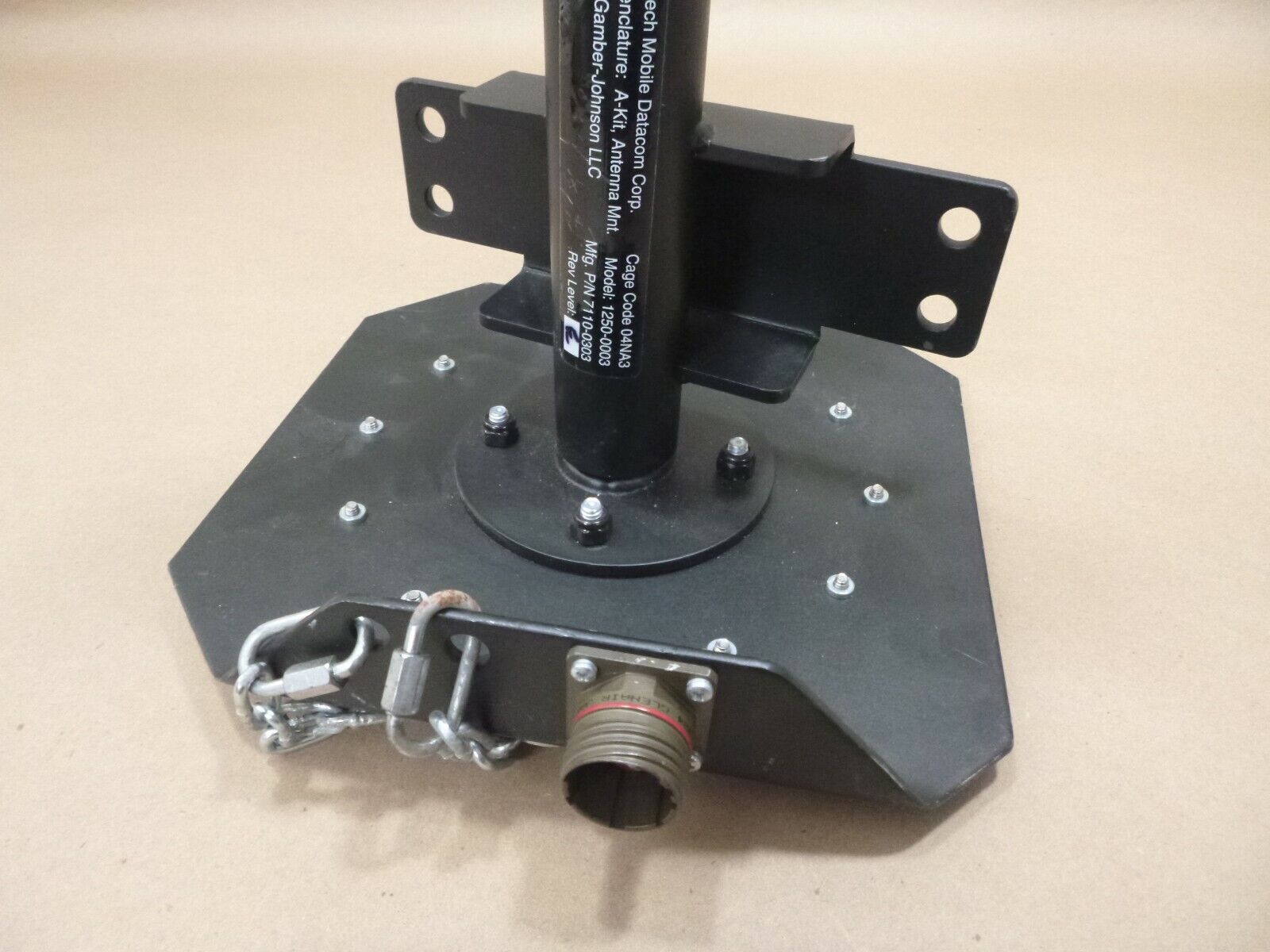 BLUE FORCE TRACKER ANTENNA MOUNT HUMVEE MRAP LMTV FMTV 7110-0303 1250-0003 | Genuine FMTV Replacement Parts, LMTV Parts For Sale and Military Surplus Medium Tactical Vehicle Parts &amp; Components