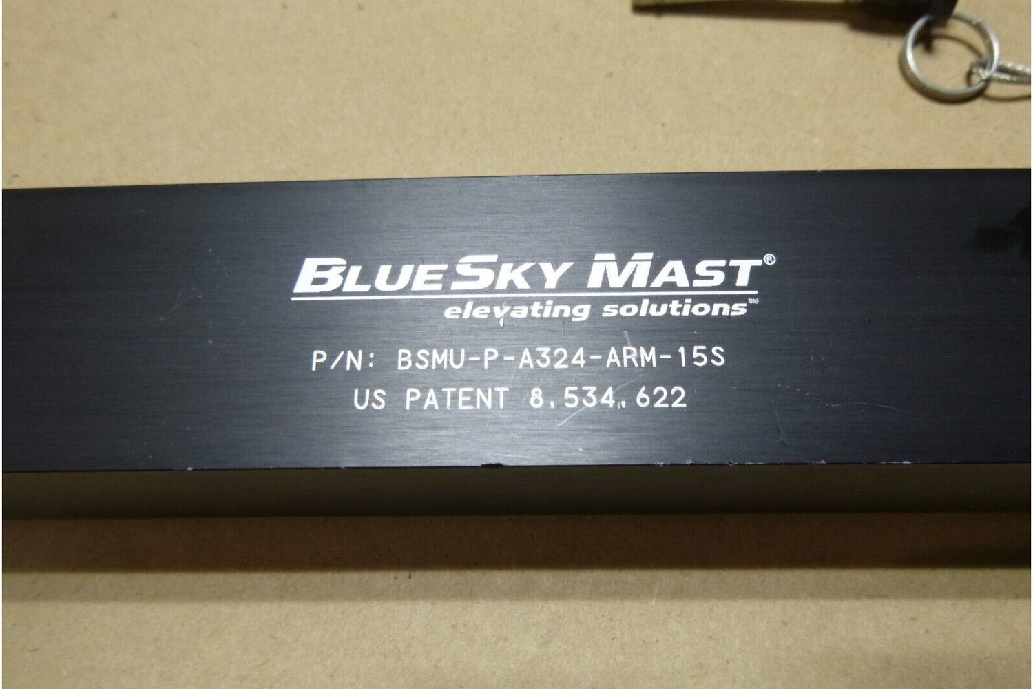Blue Sky Mast Straight Arm Bracket w/1.5×24 Inch Side Arm BSMU-P-A324-ARM-15S | Industrial MRO Replacement Parts, Manufacturing Machine Parts &amp; Components, Heavy Equipment Parts Supplier