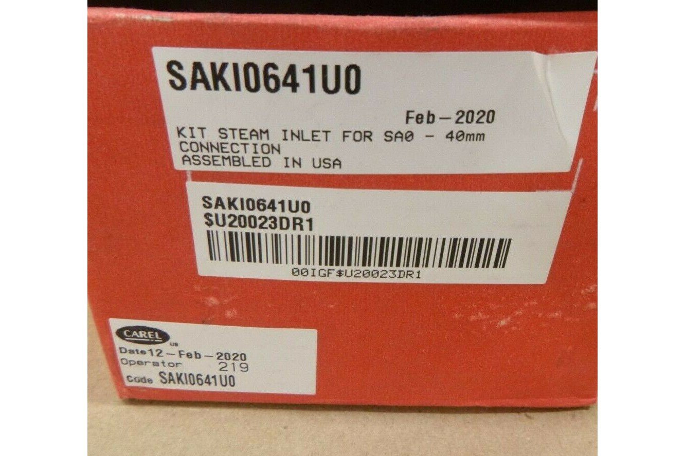 CAREL SAKI0641U0 KIT STEAM INLET FOR SA0 - 40mm CONNECTION - USA | Industrial MRO Replacement Parts, Manufacturing Machine Parts &amp; Components, Heavy Equipment Parts Supplier