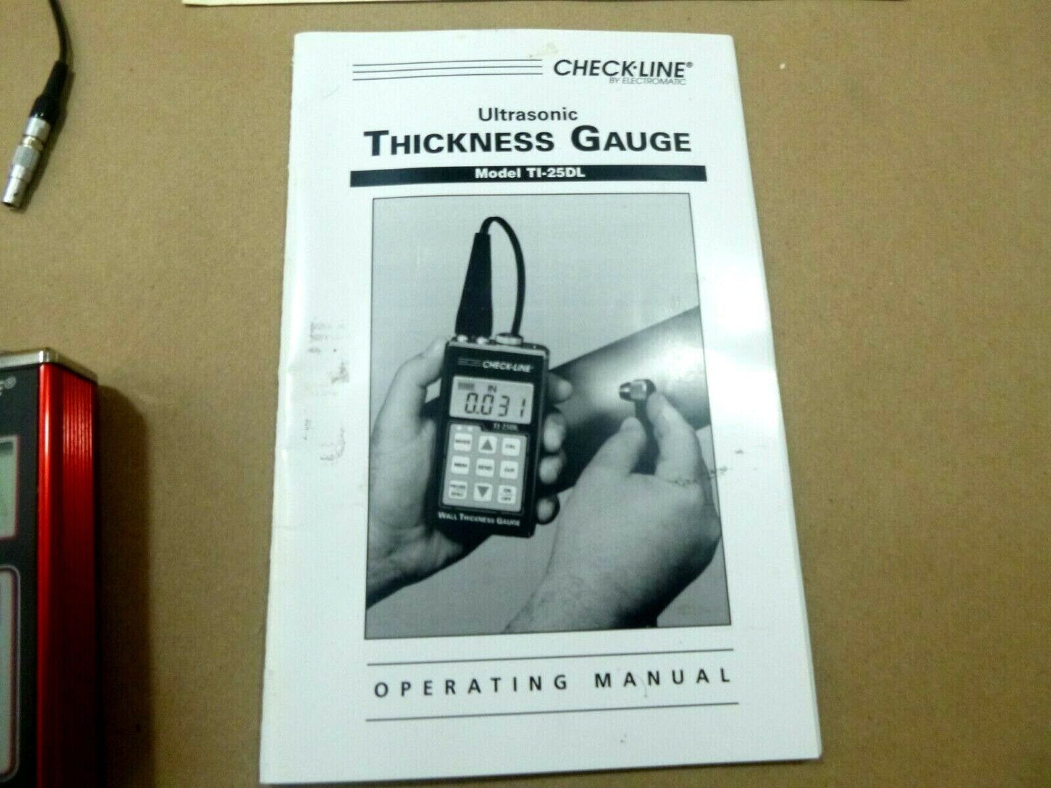 CHECKLINE TI-25DL GENERAL PURPOSE DATALOGGING ULTRASONIC WALL THICKNESS GAUGE | Industrial MRO Tools and Replacement Industrial Equipment Components