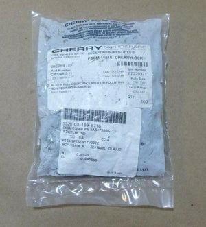 Cherry Max Aerospace Blind Rivets CR2249 - 5 - 11, 5320 - 00 - 189 - 8718 (100 Pcs) 7/8"L - Royal Equipment CHERRY MAX