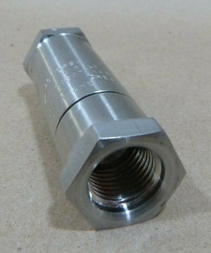 CIRCLE SEAL 232T1 - 6BB 200 SERIES CHECK VALVE 3000 PSI 1/4" NPT 4820 - 01 - 544 - 0867 - Royal Equipment CIRCLE SEAL