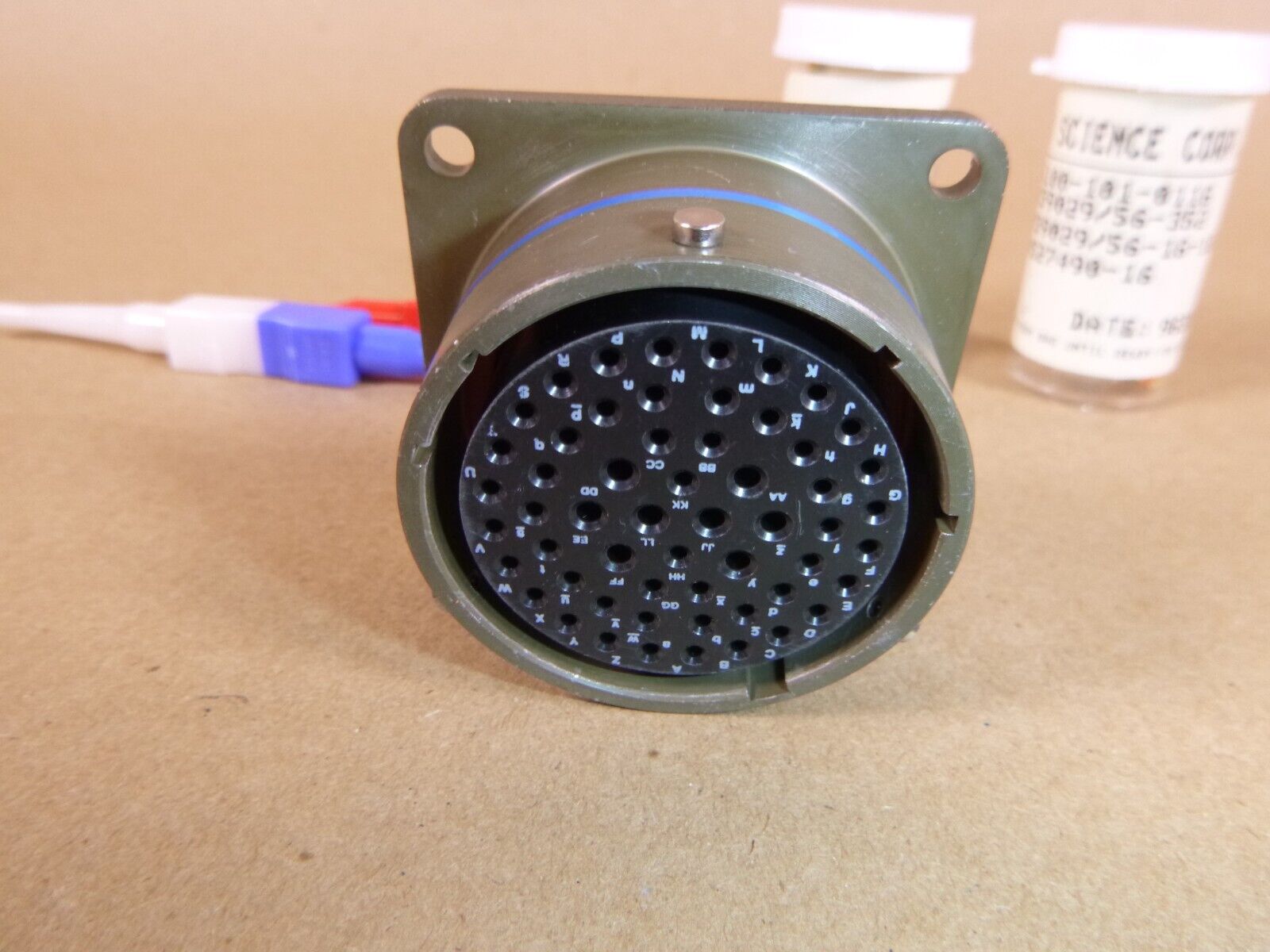 Circular MIL Spec Connector 56P Sz25 Wall Mount Receptacle Socket MS27656T25B4SB | Electrical MRO Replacement Parts &amp; Components and Commercial Electrical Supplies Company