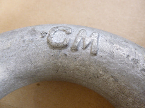 CM Columbus McKinnon USA 1 - 1/8" Shackle w/ Cotter Pin , WLL 13 - 1/2 Ton - Royal Equipment CM