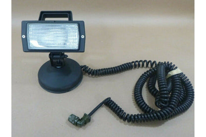 COBO MAGNETIC BASE UTILITY WORK LIGHT MRAP TRUCK FORKLIFT AIRCRAFT 24V 3-PIN | Genuine FMTV Replacement Parts, LMTV Parts For Sale and Military Surplus Medium Tactical Vehicle Parts &amp; Components