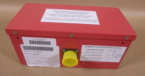 Concorde D8565/1 - 2 24V Aircraft Storage Battery 1.5Ah , 6140 - 01 - 474 - 6576 - Royal Equipment CONCORDE