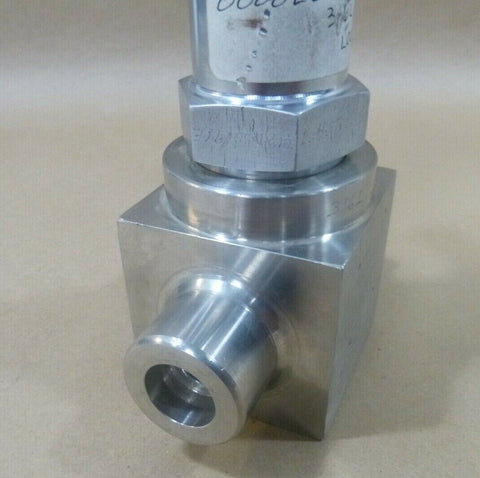 CPV 1/2" Globe Shutoff Valve W/ Welded Ends 370 - 3, 6000 Psi, 316L Stainless - Royal Equipment CPV