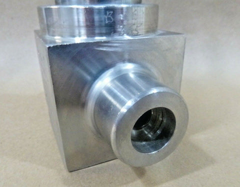 CPV 1/2" Globe Shutoff Valve W/ Welded Ends 370 - 3, 6000 Psi, 316L Stainless - Royal Equipment CPV