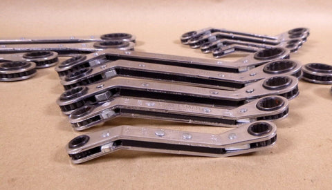 Craftsman USA 21Pc SAE & Metric Ratcheting Wrench Set 7mm to 21mm 1/4" to 1 - 1/4" - Royal Equipment CRAFTSMAN