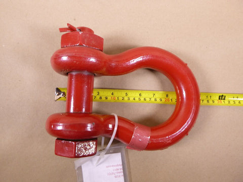 Crosby 1 - 1/2" G - 2140 Bolt Type Anchor Shackle (WLL 30 ton) Made in USA - Royal Equipment Crosby