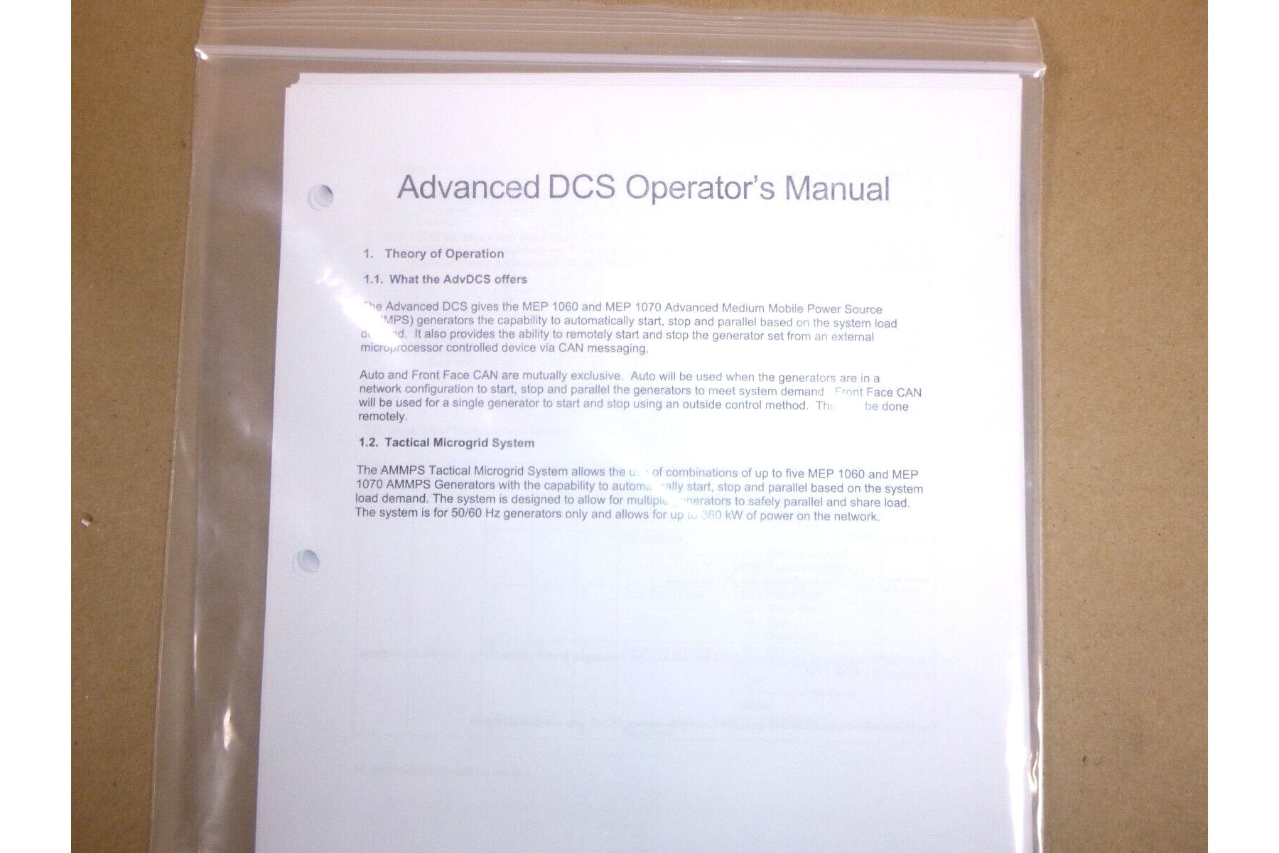 Cummins AMMPS Generator Control Box MEP-1030 Thru MEP-1070, NSN 6110-01-670-9969 | Genuine MEP Generator Replacement Parts and Military Surplus Generator Parts