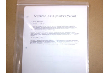 Cummins AMMPS Generator Control Box MEP-1030 Thru MEP-1070, NSN 6110-01-670-9969 | Genuine MEP Generator Replacement Parts and Military Surplus Generator Parts