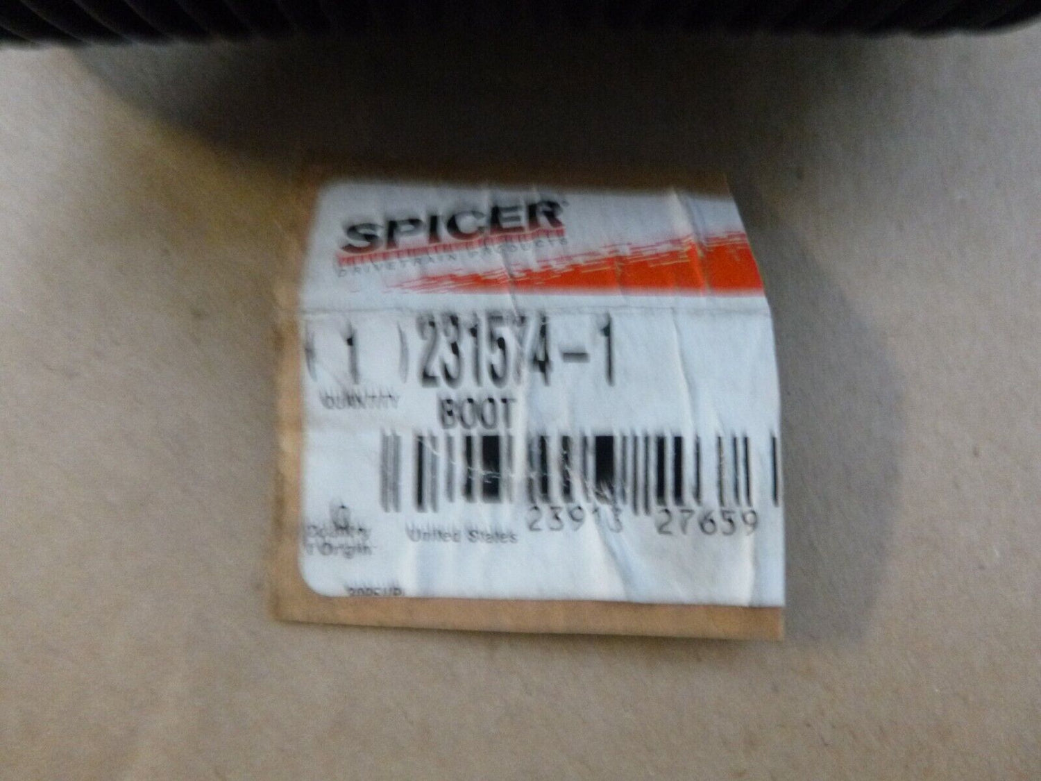 Dana Spicer 231574-1 Urethane Drive Shaft Boot 1000 Series 13.20" Long | Replacement Truck Parts, Trailer Accessories, Automobile Supplies, Car Parts &amp; Accessories