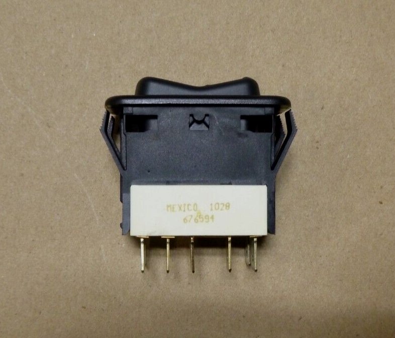 Dana Spicer CTIS Rocker / Toggle Switch Eaton 676594, Navistar 3701476C1 | Replacement Truck Parts, Trailer Accessories, Automobile Supplies, Car Parts &amp; Accessories