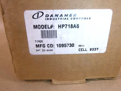 Danaher HP718A6 Eagle Signal 15 Minute Electromechanical Repeat Cycle Timer 120V | Industrial MRO Replacement Parts, Manufacturing Machine Parts &amp; Components, Heavy Equipment Parts Supplier