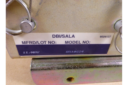 DBI SALA 8510224 Winch SRL Mounting Bracket For 8513158 Tripod | Industrial MRO Replacement Parts, Manufacturing Machine Parts &amp; Components, Heavy Equipment Parts Supplier