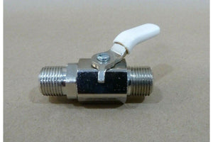 DeVilbiss 240038 VA - 540 Ball Valve, 3/8 in MNPS x 3/8 in MNPT, 500 psi, Brass - Royal Equipment Royal Equipment