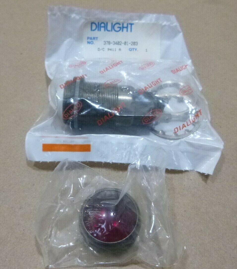DIALIGHT 378-3402-0131-203 INCANDESCENT PANEL MOUNT INDICATOR LIGHT RED S-6 | Electrical MRO Replacement Parts &amp; Components and Commercial Electrical Supplies Company