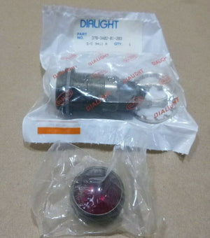 DIALIGHT 378 - 3402 - 0131 - 203 INCANDESCENT PANEL MOUNT INDICATOR LIGHT RED S - 6 - Royal Equipment Dialight