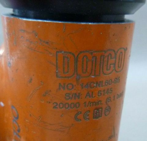 DOTCO 14CNL60 - 95 PNEUMATIC RIVET SHAVER AERO AIRCRAFT TOOL 2000RPM *FOR PARTS* - Royal Equipment DOTCO