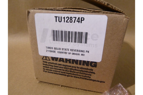 Dryer Solid State Reversing Timer TU12874P For Alliance Unimac Huebsch Cissell - Royal Equipment ALLIANCECommercial Dryer