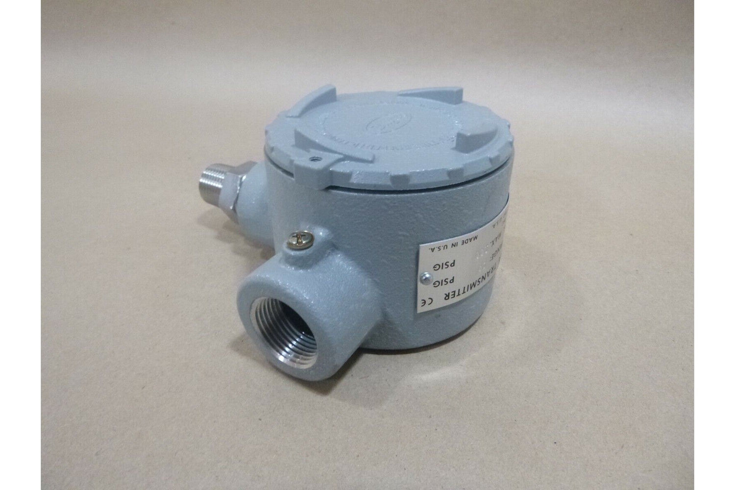 Dwyer 634ES-2 Adjustable Range Pressure Transmitter, 50-100 psi Range , USA MADE | Industrial MRO Replacement Parts, Manufacturing Machine Parts &amp; Components, Heavy Equipment Parts Supplier