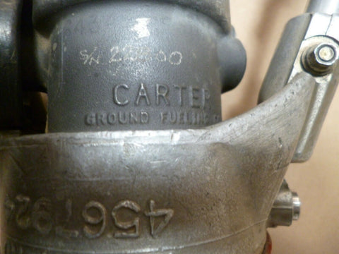 EATON CARTER 2" UNDER WING FUELING NOZZLE 64349, D - 1R ( FOR PARTS - NOT TESTED) - Royal Equipment CARTER