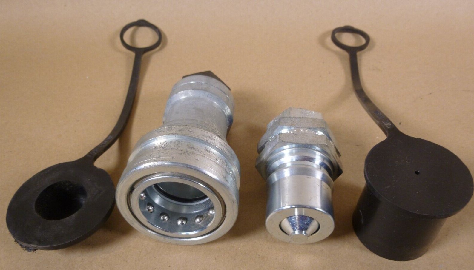 EATON Hydraulic Quick Connect Hose Coupling 1" Female Socket 8HP16 &amp; Plug 8KP16 | Industrial MRO Replacement Parts, Manufacturing Machine Parts &amp; Components, Heavy Equipment Parts Supplier