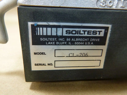 ELE International "SOILTEST" Mechanical Soil Tester CL-206 , Brass Cup | Industrial MRO Tools and Replacement Industrial Equipment Components