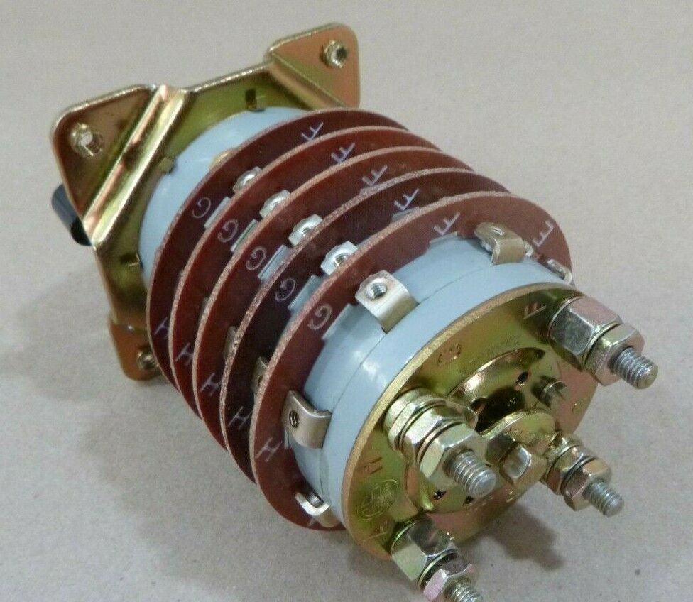 ELECTRO SWITCH 23306LG 4-POSITION ROTARY SWITCH MARINE MILITARY 10AMP 125VAC | Electrical MRO Replacement Parts &amp; Components and Commercial Electrical Supplies Company