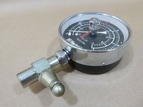 ENGINE CYLINDER COMPRESSION TEST GAUGE HARTRIDGE 1,000 IN LB 70 BAR - Royal Equipment HARTRIDGE