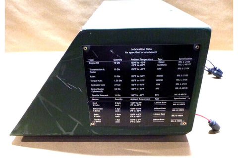 Entwistle Rough Terrain Forklift MHE270 / MHE271 Rear Left Lightbox W/ Lights - Royal Equipment Royal Equipment Gaskets