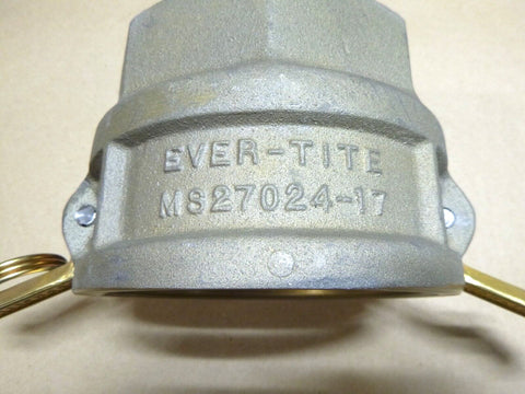 EVER - TITE Coupling - 4in. - D Female Aluminum Camlok Coupling 340DAL, MS27024 - 17 - Royal Equipment EVER - TITE