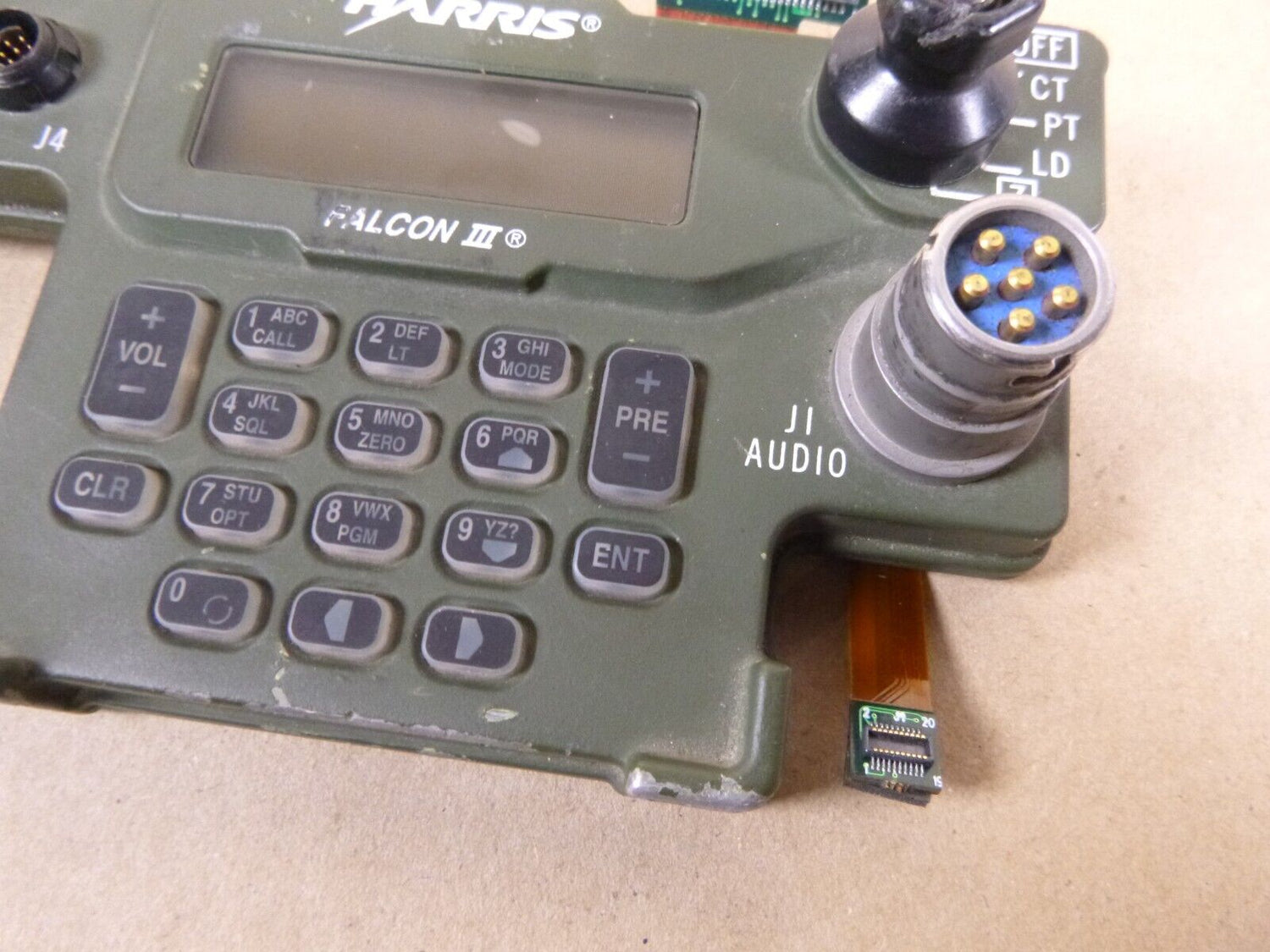 Falcon III Wideband AN/PRC-117G Manpack Control Panel 12043-3000-15 (Untested) | Industrial MRO Replacement Parts, Manufacturing Machine Parts &amp; Components, Heavy Equipment Parts Supplier