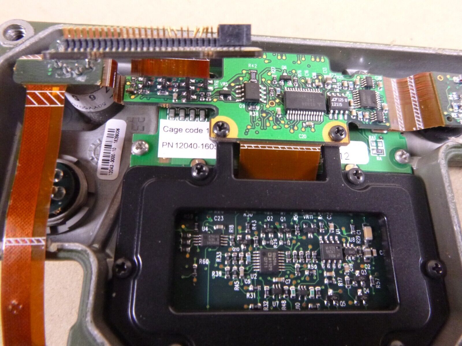 Falcon III Wideband AN/PRC-117G Manpack Control Panel 12043-3000-15 (Untested). | Industrial MRO Replacement Parts, Manufacturing Machine Parts &amp; Components, Heavy Equipment Parts Supplier