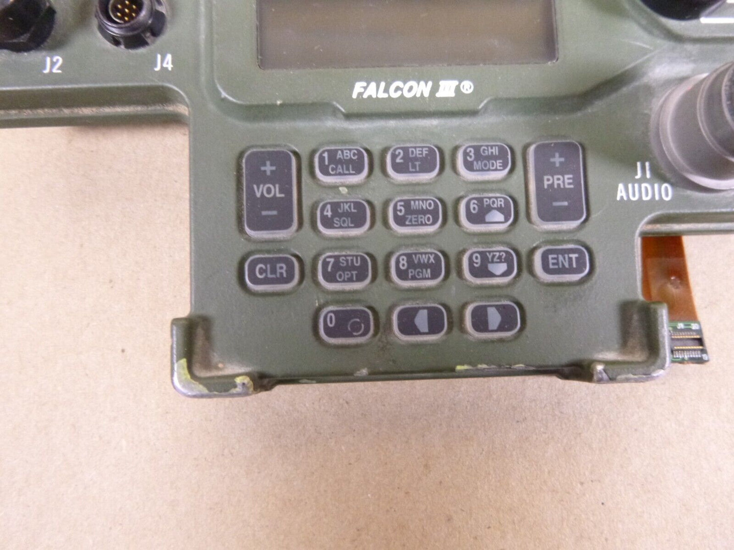 Falcon III Wideband AN/PRC-117G Manpack Control Panel 12043-3000-15 (Untested). | Industrial MRO Replacement Parts, Manufacturing Machine Parts &amp; Components, Heavy Equipment Parts Supplier